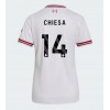 Liverpool Federico Chiesa #14 Bortedrakt Kvinner 2026-27 Kortermet